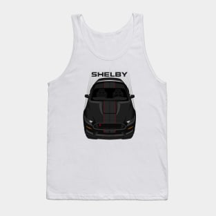 Ford Mustang Shelby GT350R 2015 - 2020 - Black - Black Stripes Tank Top